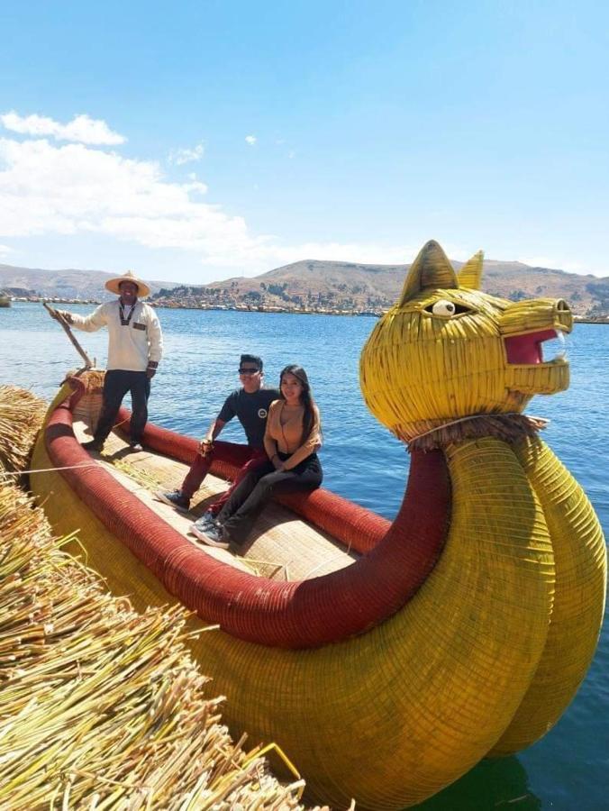 Sol Del Titicaca Lodge Uros Exterior foto
